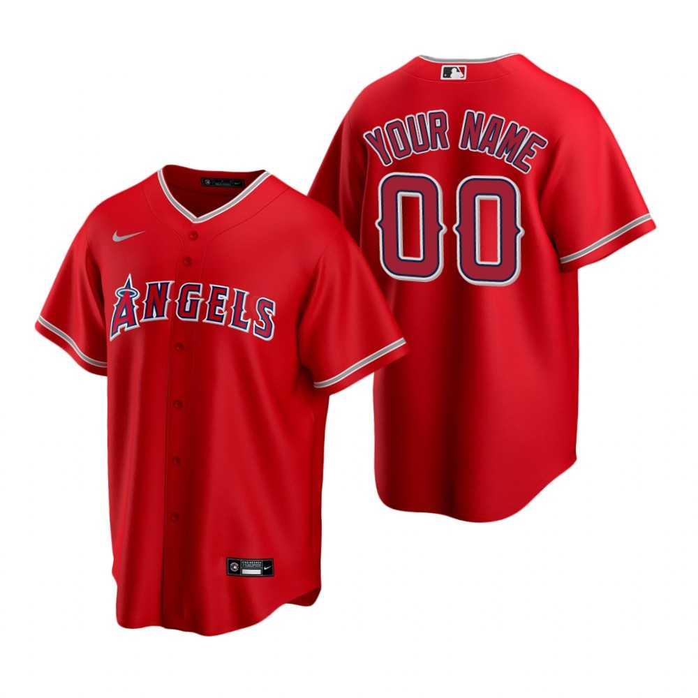 Los Angeles Angels Customized Nike Red Stitched MLB Cool Base Jersey,We sell and wholesale Los Angeles Angels Customized Nike Red Stitched MLB Cool Base Jersey on line form chian!